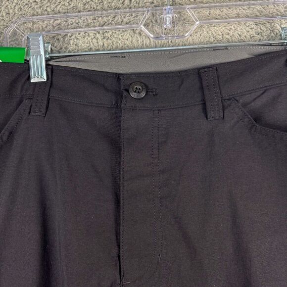 NEW Eddie Bauer Tech Pants Mens 38x30 Black Nylon Stretch Outdoor Stormrepel NWT - Picture 4 of 16